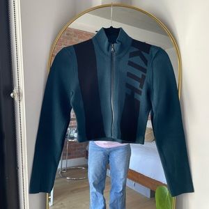 Kith Kira Full Zip Long-sleeve Top Night Sea US XS